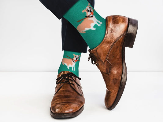 Cute Casual Designer Animal Socks - for Men and Women - Wear and Wander