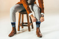 Cute Casual Designer Seafood Socks - Octopus - for Men and Women - Wear and Wander