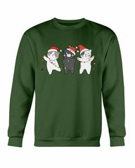 Cute Cats Christmas Sweatshirt - Wear and Wander