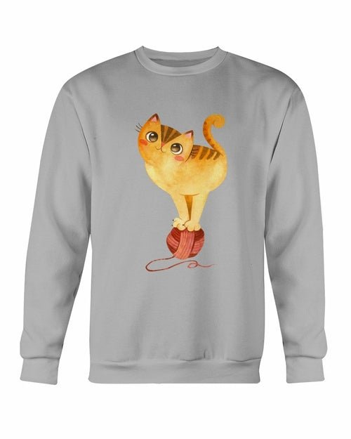 Cute Winter Cats Sweatshirt - Wear and Wander