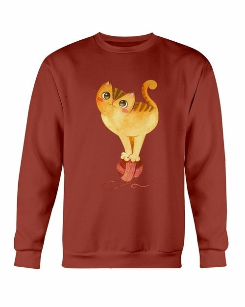 Cute Winter Cats Sweatshirt - Wear and Wander