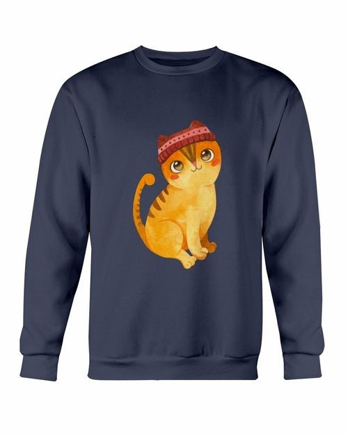 Cute Winter Cats Sweatshirt - Wear and Wander