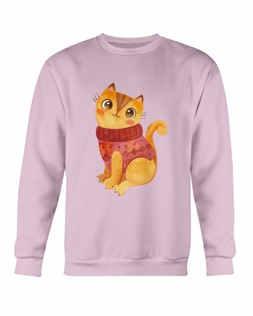 Cute Winter Cats Sweatshirt - Wear and Wander