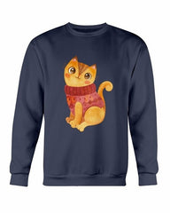 Cute Winter Cats Sweatshirt - Wear and Wander