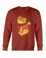 Cute Winter Cats Sweatshirt - Wear and Wander