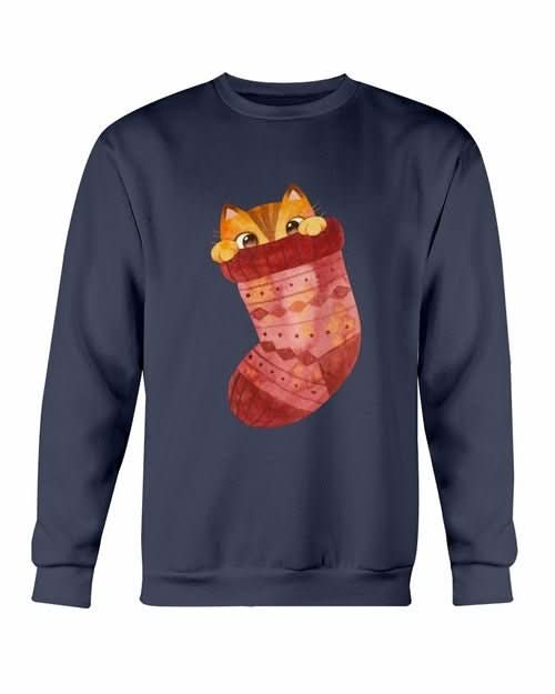 Cute Winter Cats Sweatshirt - Wear and Wander