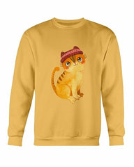 Cute Winter Cats Sweatshirt - Wear and Wander