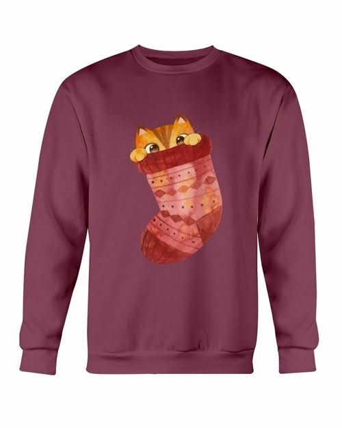 Cute Winter Cats Sweatshirt - Wear and Wander