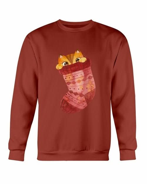 Cute Winter Cats Sweatshirt - Wear and Wander