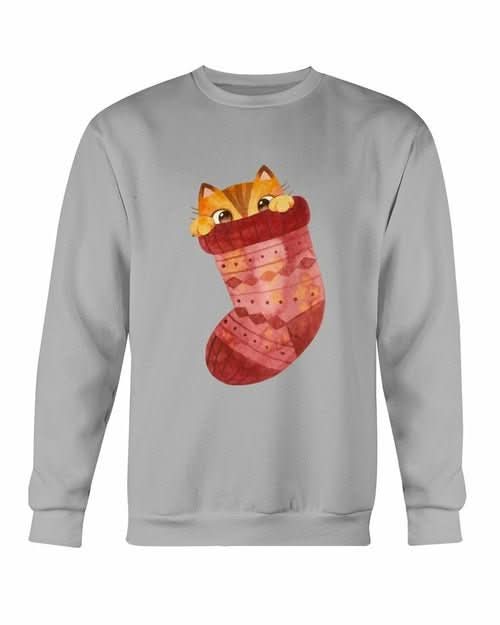 Cute Winter Cats Sweatshirt - Wear and Wander
