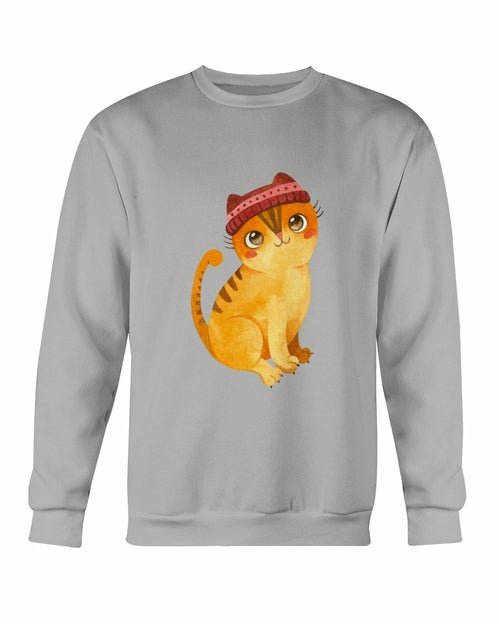 Cute Winter Cats Sweatshirt - Wear and Wander