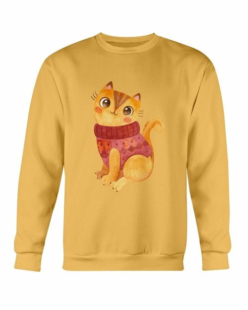 Cute Winter Cats Sweatshirt - Wear and Wander