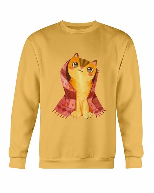 Cute Winter Cats Sweatshirt - Wear and Wander