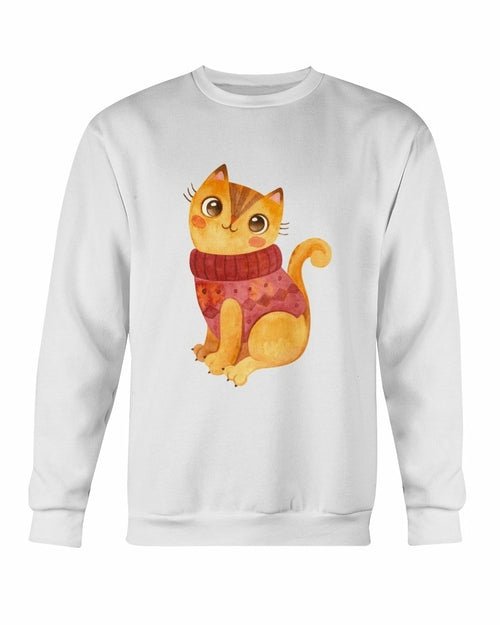 Cute Winter Cats Sweatshirt - Wear and Wander