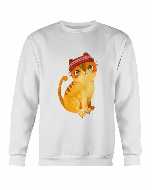 Cute Winter Cats Sweatshirt - Wear and Wander