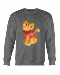 Cute Winter Cats Sweatshirt - Wear and Wander