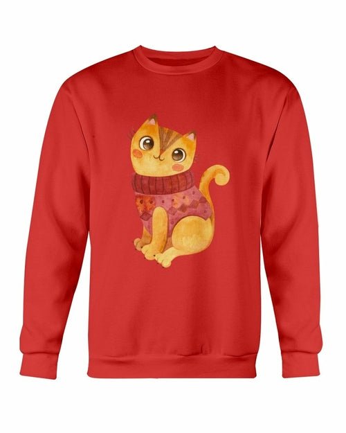 Cute Winter Cats Sweatshirt - Wear and Wander