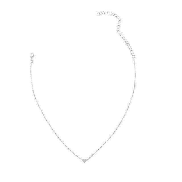 Dainty Heart Chain - Wear and Wander