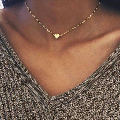 Dainty Heart Chain - Wear and Wander