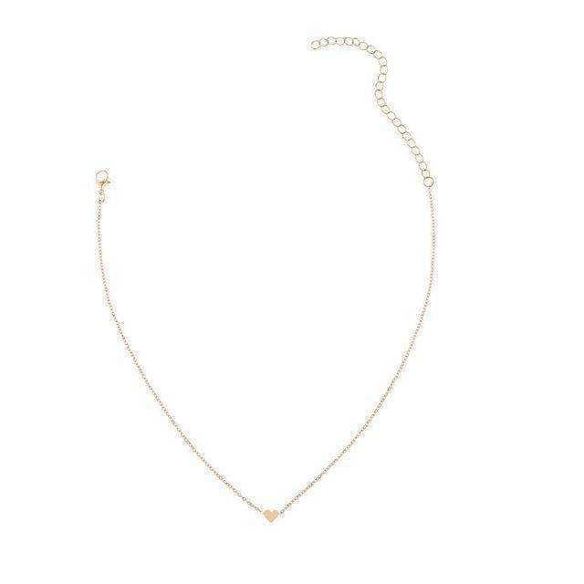 Dainty Heart Chain - Wear and Wander