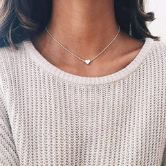 Dainty Heart Chain - Wear and Wander