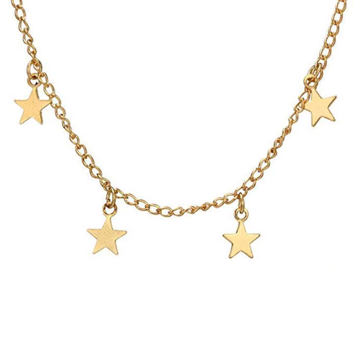 Dangling Star Necklace - Wear and Wander