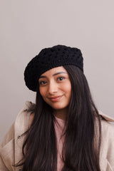 Darling Crochet Knitted Beret - Wear and Wander