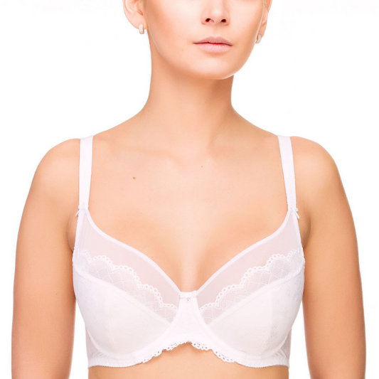 Full Figure Unlined Bra Lauma Vivian Pink