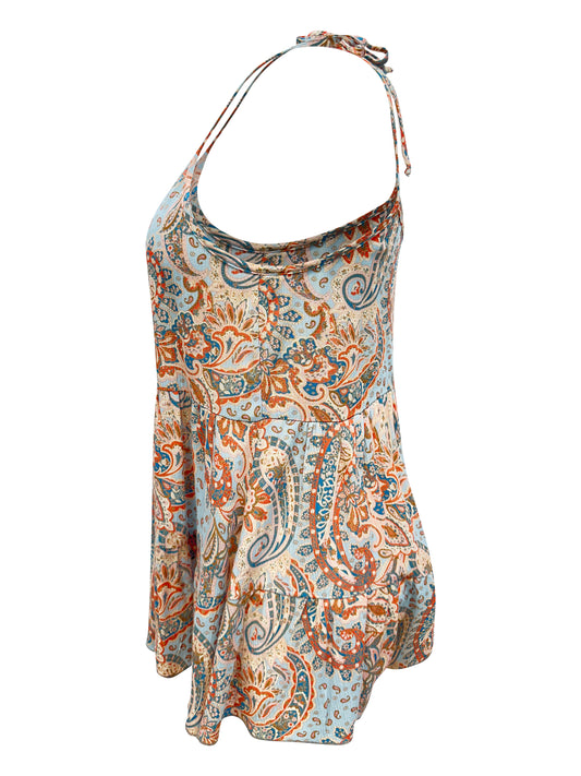 Paisley Print Tiered Dress – Boho Summer Vibes