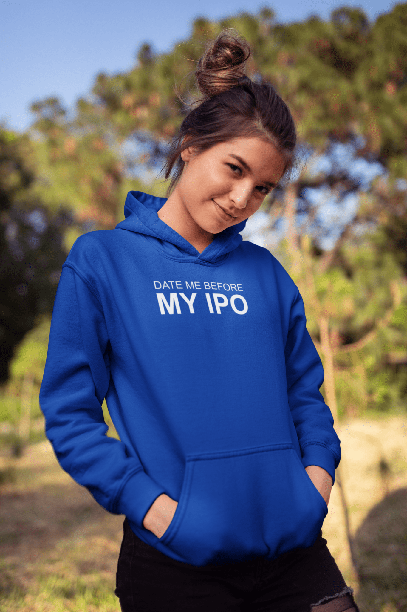 Date me Before My Ipo Women Hoodie - Wear and Wander