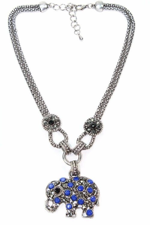 Dazzling Elephant Necklace - Wear and Wander