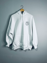 Dear Person Behind MeÂ White Hoodie - Wear and Wander