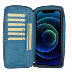 Detachable Leather Zipper Wallet Cases for Apple iPhone 13 Series - Wear and Wander