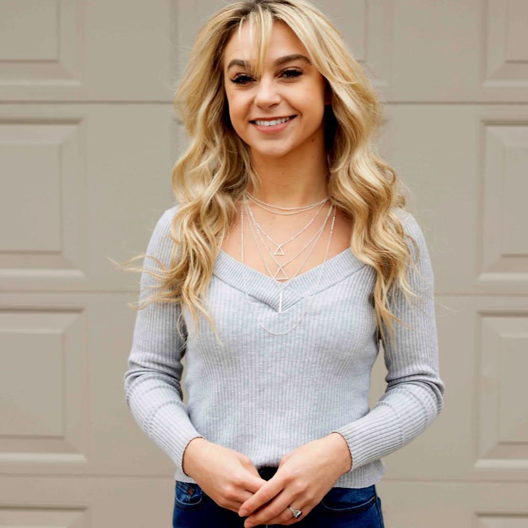 Double Triangle Multilayer Necklace - Wear and Wander