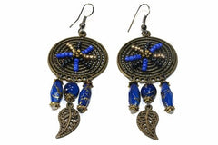 Dream Catcher Bead Work Earrings - Wear and Wander