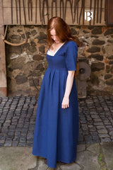 Dress Frideswinde Blue - Wear and Wander