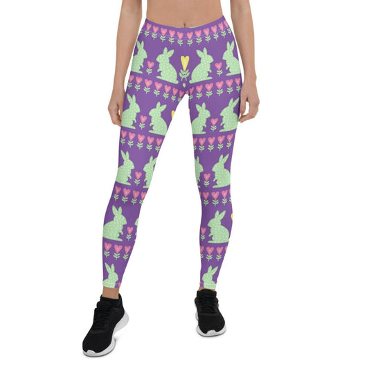 Easter Bunny Leggings for Women - Wear and Wander