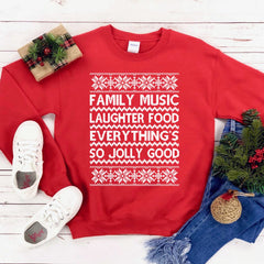 Family Music Sweatshirt - Wear and Wander