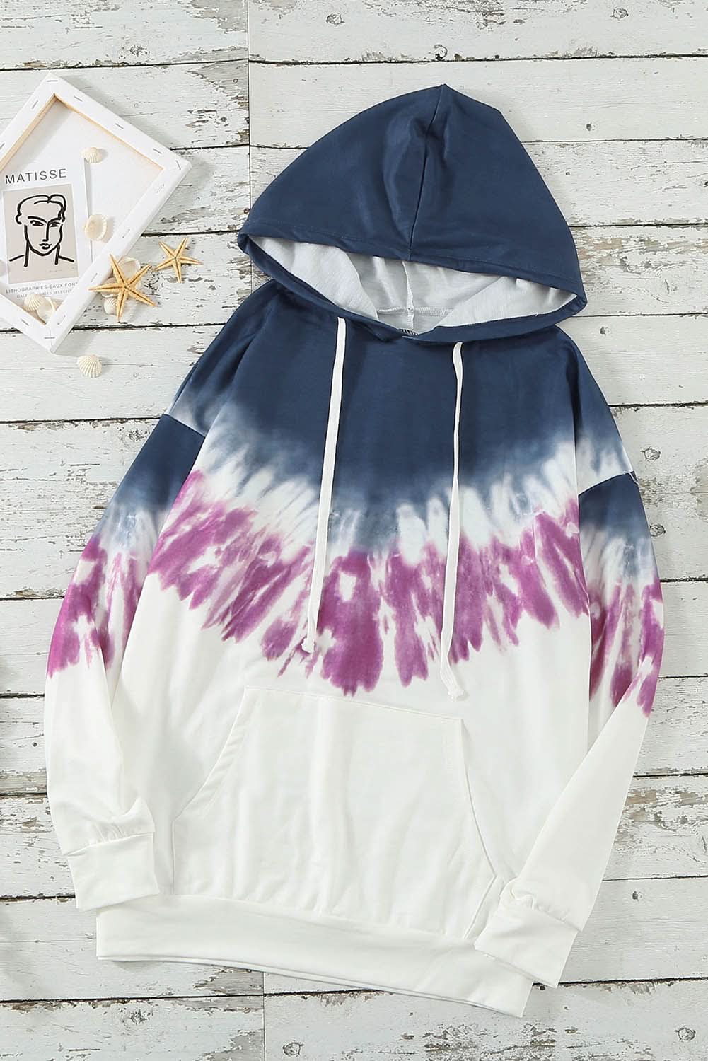 Fashion Demi Tie - dye Hoodie - Wear and Wander