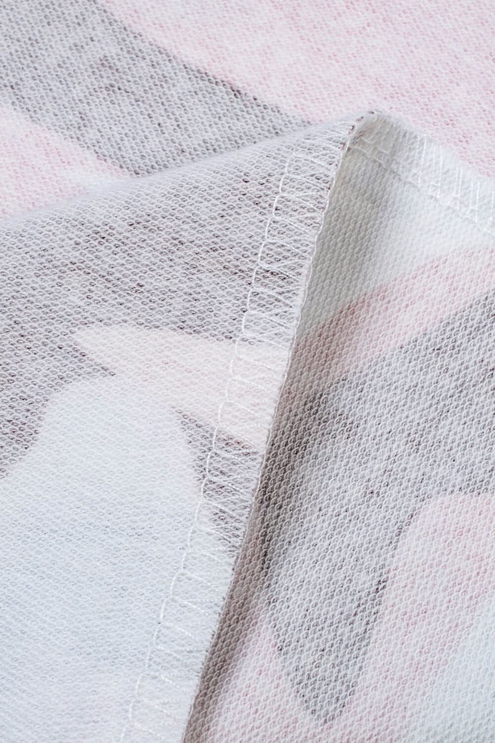 Fashion Dusty Pink Digital Camo Print Sweatshirt - Wear and Wander