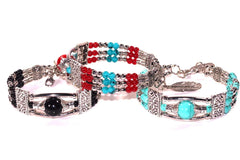 Feather Charm And Beads Bracelet - Wear and Wander