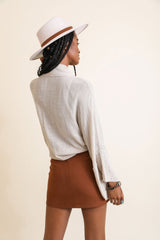 Flounce Tie - Front Kimono Wrap - Wear and Wander