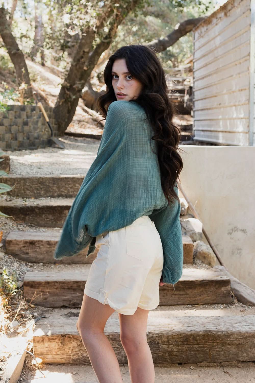 Flounce Tie - Front Kimono Wrap - Wear and Wander