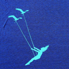Flying bird swing racerback tank top - Wear and Wander