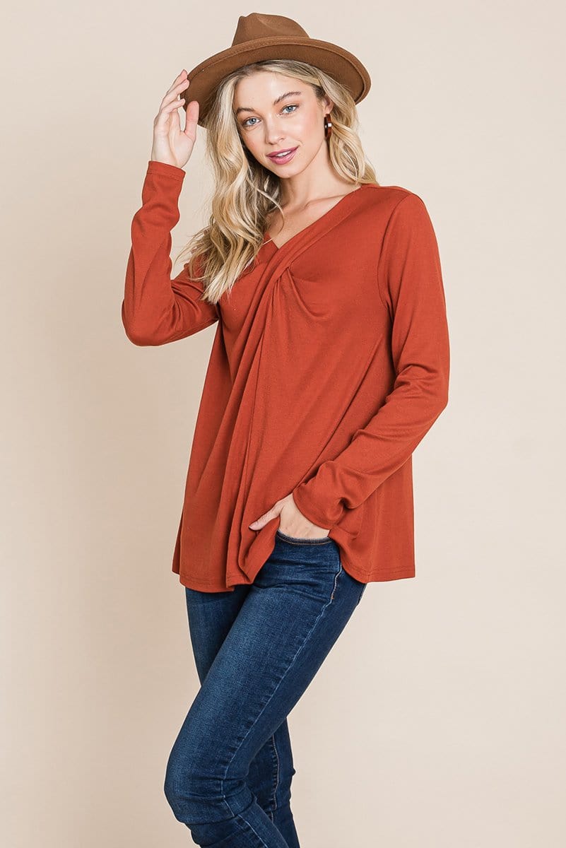 Fold knotted Twist Sweatshirts - Wear and Wander