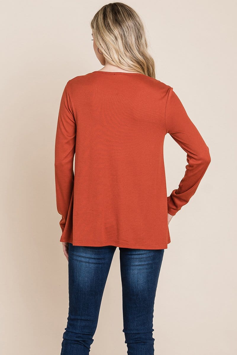 Fold knotted Twist Sweatshirts - Wear and Wander