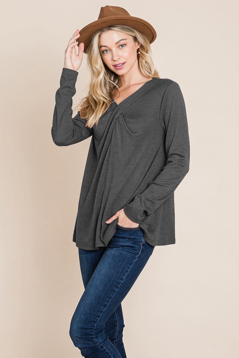 Fold knotted Twist Sweatshirts - Wear and Wander