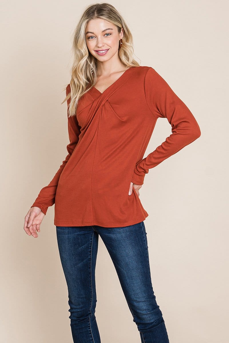 Fold knotted Twist Sweatshirts - Wear and Wander