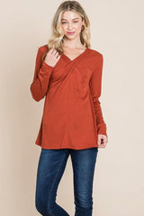 Fold knotted Twist Sweatshirts - Wear and Wander