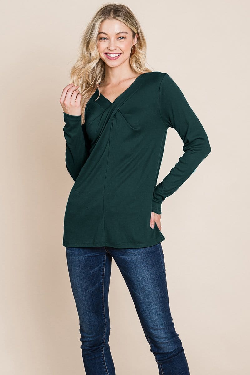 Fold knotted Twist Sweatshirts - Wear and Wander